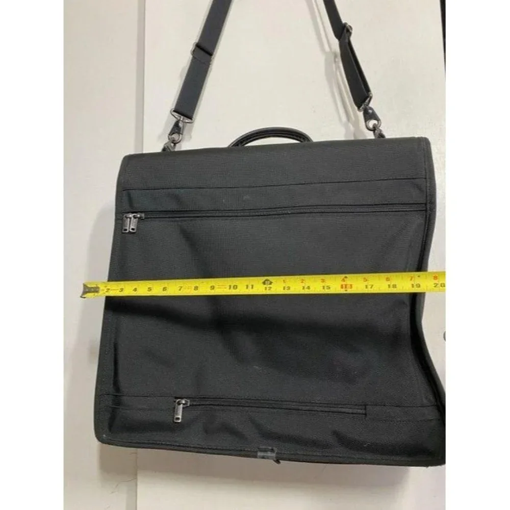tumi alpha kleidersack black nylon weekendtravel b